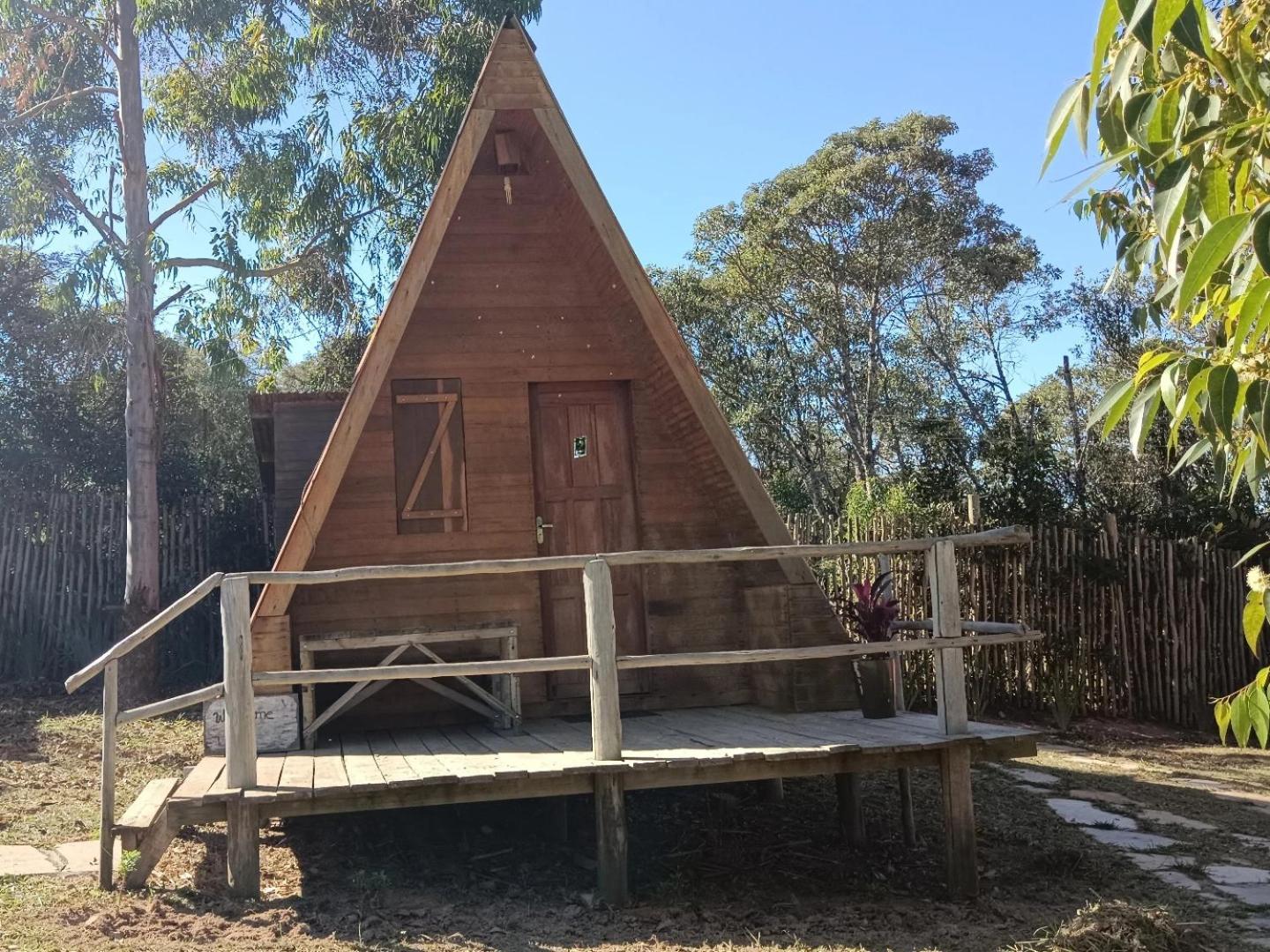 Chales E Camping Do Robinho 1 Сан-Томе-дас-Летрас Экстерьер фото
