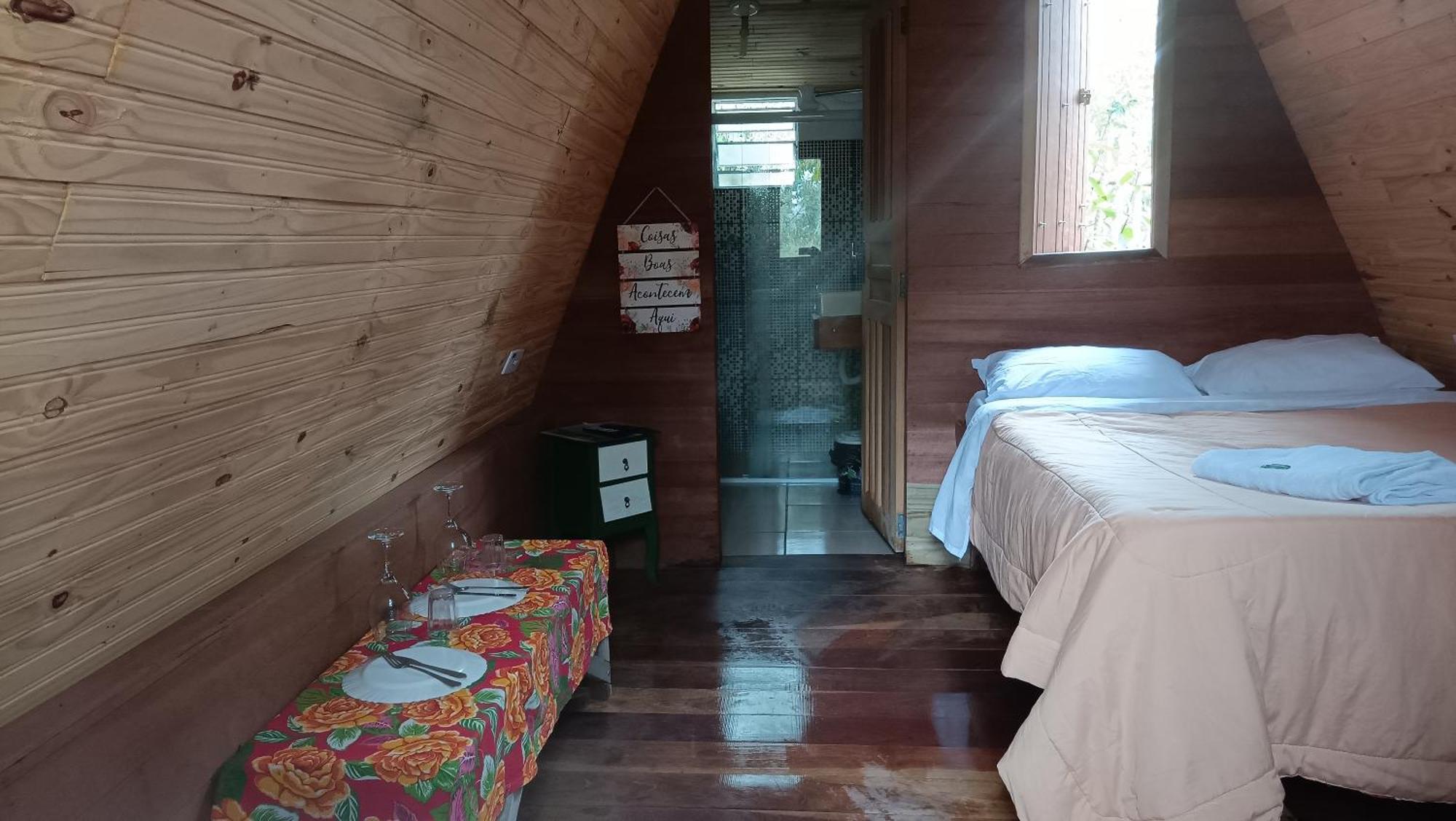 Chales E Camping Do Robinho 1 Сан-Томе-дас-Летрас Экстерьер фото